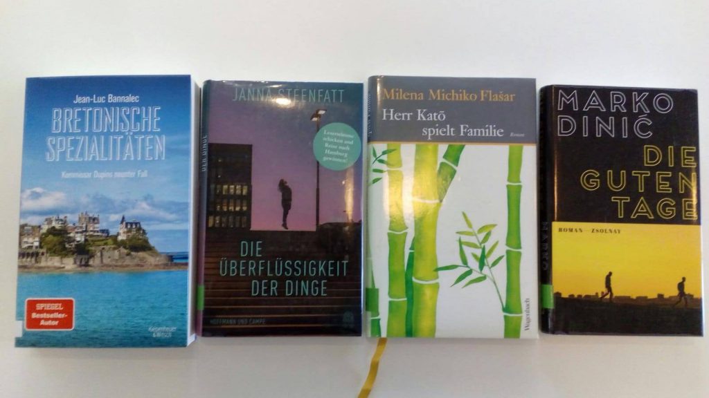 4 neue Bücher in der Bücherei Treffpunkt Fischbach